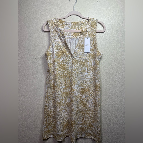 NWT Lilly Pulitzer Sand Bar Palm Beach Paradise Dress size Small & Med Vacation - Picture 3 of 6